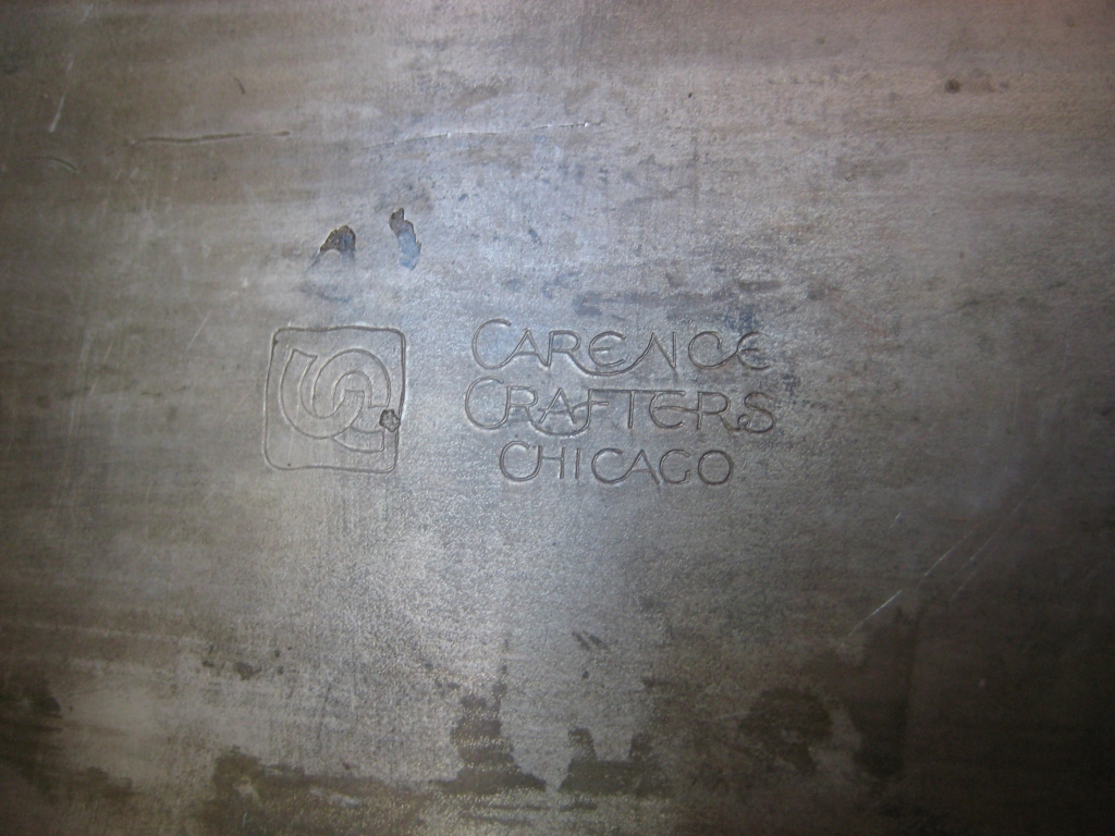 Period Arts and Crafts metalwork
